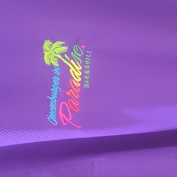 Jimmy Buffett Cheeseburger in Paradise xxl Polo Shirt - Picture 2 of 4